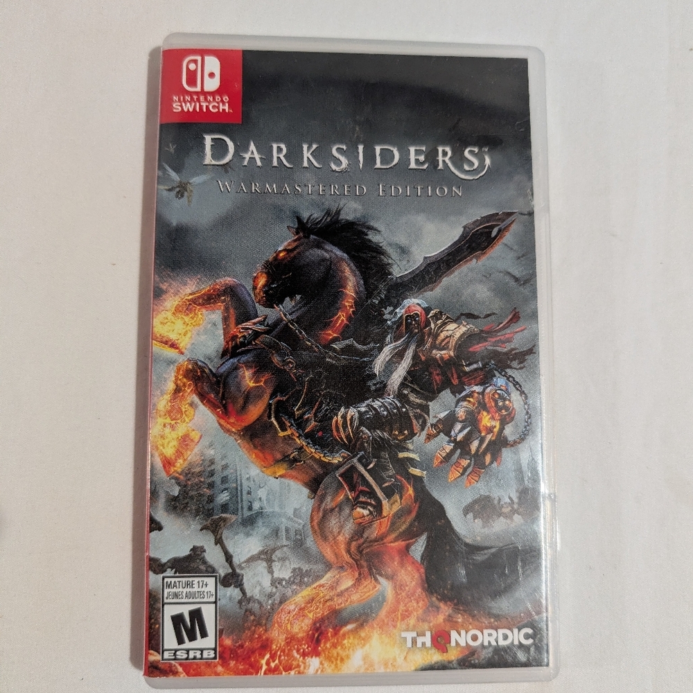 Darksiders Warmastered Edition Nintendo Switch Video Game Tested And Works